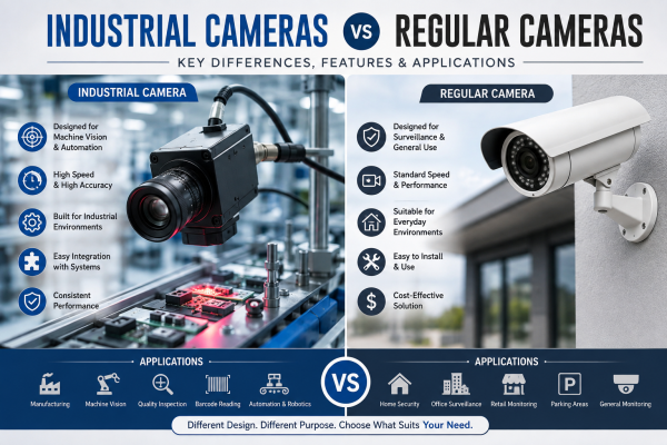  What Is the Difference Between Industrial Cameras and Regular Cameras