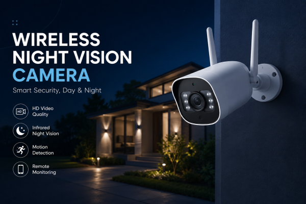 Best Wireless Camera for Night Vision: Complete Guide for Smart Security - GR CCTV Solutions Ghaziabad