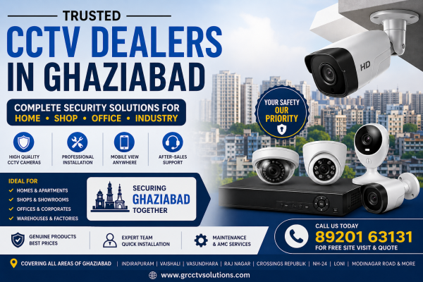 CCTV Dealers in Ghaziabad