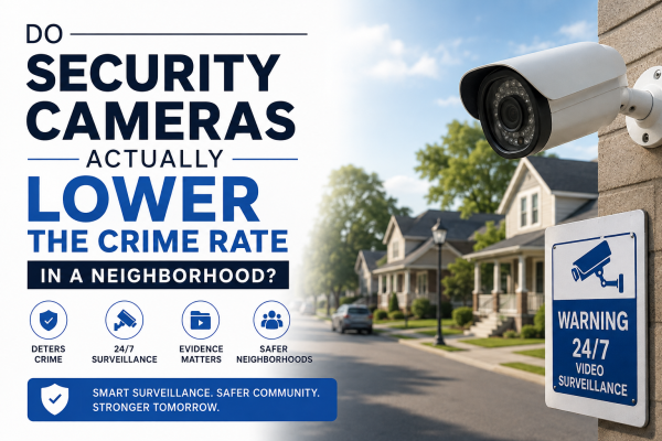 Do Security Cameras Actually Lower the Crime Rate in a Neighborhood