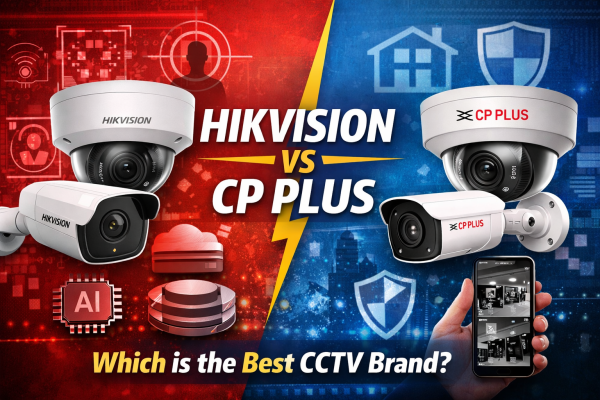 Hikvision vs CP Plus CCTV Cameras