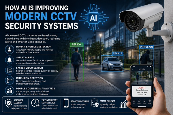 How Is AI Improving Modern CCTV Security Systems