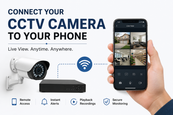 How to Connect Your CCTV Camera to Your Phone 