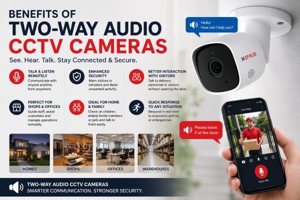 What Are the Benefits of Two-Way Audio CCTV Cameras