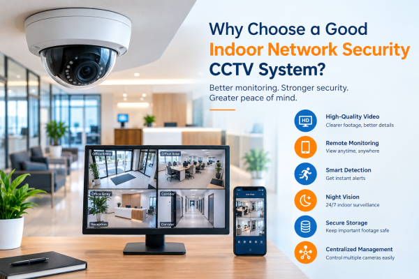 What Are the Reasons to Choose a Good Indoor Network Security CCTV System