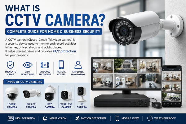 What Is CCTV Camera: Complete Guide for Home and Business Security