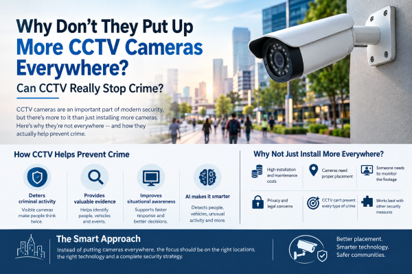 Why Don’t They Put Up More CCTV Cameras Everywhere Can CCTV Really Stop Crime
