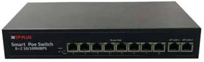 CP PLUS POE SWITCH 8 PORT - POWER SUPPLY Price Ghaziabad