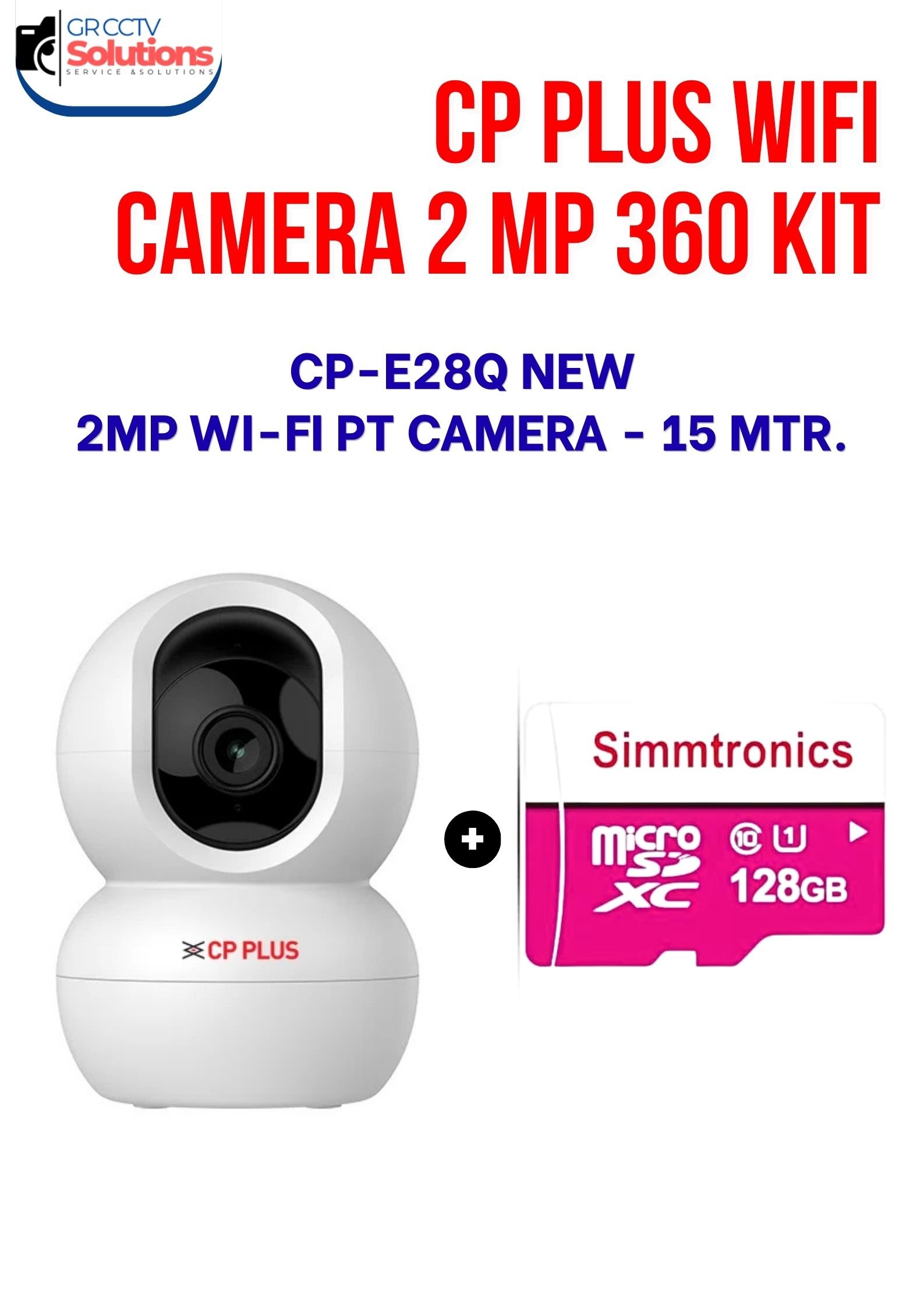 CP PLUS WIFI CAMERA 2 MP 360 KIT - CAMERA'S KITT Price Ghaziabad