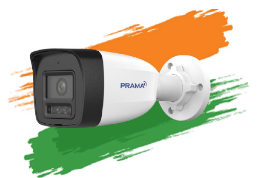IP  BULLET 2 MP COLOUR WITH AUDIO   - PRAMA Price Ghaziabad