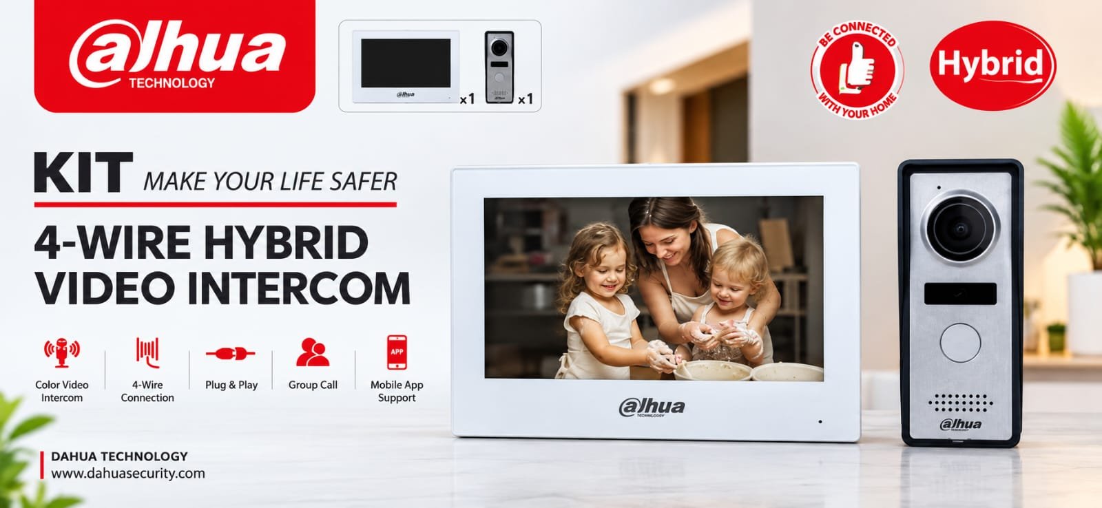 VDP HYBRID - VEDIO DOOR PHONE Price Ghaziabad
